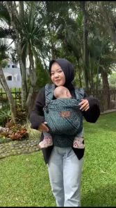 [Promo] [Termurah] CUDDLEME WCSSC Ultimo Jacquard Gendongan Hip Seat Carrier Woven Wrap Gendongan SSC Kain Tenun Jacquard