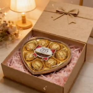LTYP Premium Chocolate 4/8/12pcs Sweet Valentine Gift Perfect for Partner & Love Celebration