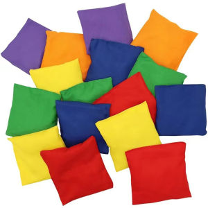 10pcs5cm/7cm sand bag square portable bag sandbag toy children playground childrens handmade soft sandbag canvas throwing game
