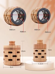 Smokeless Moxibustion Box Beauty Salon Special Stone Moxibustion Lamp for Stomach Abdomen Face And Eye Childrens Therapy