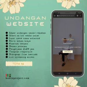 Undangan Website Pernikahan Undangan Bandung