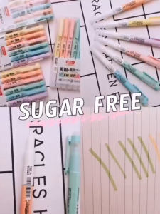 ปากกาเน้นข้อความแบบเช็ดทำความสะอาดได้ ปากกาเน้นข้อความแบบเช็ดทำความสะอาดได้ ปากกาเน้นข้อความแบบเช็ดทำความสะอาดได้สำหรับนักเรียน