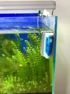 SOBO Floating Magnetic Aquarium Glass Cleaner Magnet Scrapper for Aquarium Fish tank 浮动磁性水族箱玻璃清洁器磁铁刮刀 {READY STOCK}