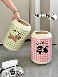 ถังขยะขนาดใหญ่สำหรับใช้ในบ้าน ห้องครัว ห้องนั่งเล่น ห้องน้ำ ถังใส่ขยะ ถังใส่กระดาษชำระ ดีไซน์สวยงาม วัสดุ PP ABS