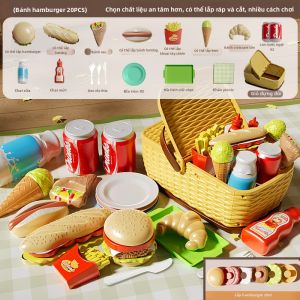 TAODUDU | Đồ Chơi Bếp Giả Lập Cắt Trái Cây cho Bé Gái Quà Tặng