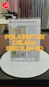 Pola Instan Seragam Celana SD [Pola Baju Jamblang Studio] [ Bukan Pakaian ]