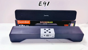 Wireless Portable Soundbar with Subwoofer - Multi-Media Speaker for TV PC and Videoke