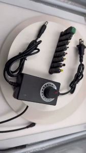 AC/DC Adjustable Adapter อะแดปเตอร์ มี8หัว อะแดปเตอร์ปลั๊กเสียบชาร์จ ปลงไฟปรับโวลท์ได้ 30W 3V-12V อแดปเตอร์ ปรับโวลท์ได้