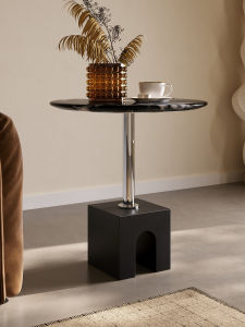 Minimalist Marble Moveable Nightstand