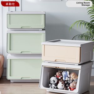 ZHUOLESHI | Large Front Open Top Storage Box