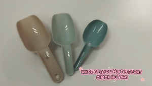 3PCS Food-Grade Plastic Scoop Set for Ice Powder Condiments & Kitchen Use – Model 4422