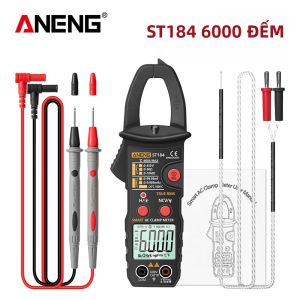 ANENG | Máy Đo Kẹp Điện Tử ANENG ST184 6000 Số Đo Kiểm Tra Điện Không Tiếp Xúc NCV Với Chức Năng Tự Động Tắt Nguồn Dành Cho Thợ Điện Bảo Trì Màu Đen Đỏ Vàng