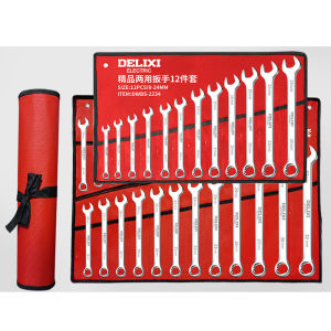 DELIXI Electric | Multi-Function Wrench Set with梅花扳子和棘轮扳手