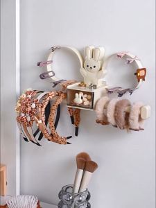 O-KAY Gantungan Multifungsi Hook Serbaguna Organizer Bando Ikat Rambut Gantungan Baju