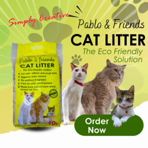 Simply Creative Wood-Based Cat Litter Natural PROM BUNDLE