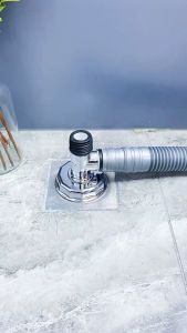 Floor Drain Mesin Cuci Konektor Tee  Pengurasan Lantai Tee Berbentuk Y Dengan Sambungan & Tutup Anti Bau Multi