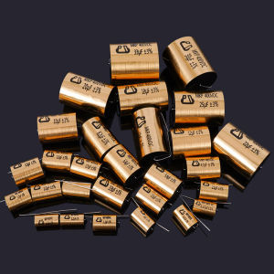 New Asia Metalized Polypropylene Audio Tube Amplifier Coupling Frequency Audio Capacitor MKP Full Series Capacity HiFi Sound Parts