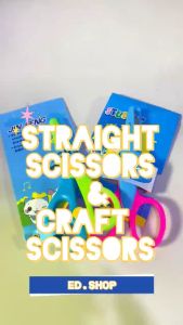 Hntob Straight Line And Craft Montessori Toddler Safety Scissors Bladeless Training Nude School