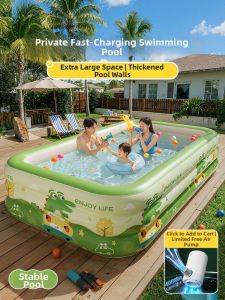 ZTION | Anti-bacterial Folding Inflatable Swimming Pool