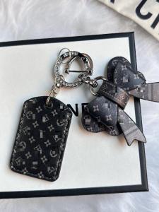 Rectangular Elevator Access Card Protective Cover Integrated Keychain Pendant Waterdrop Shape High-End Aesthetic Womens Bag