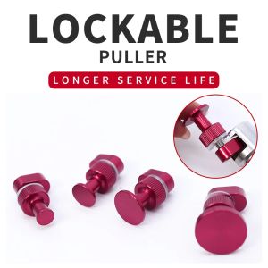 4PCS Aluminum Alloy Car Body Dent Removal Pulling Tabs Dent Remove Puller Tabs Auto Dent Repair Tools Dent Pulling Tabs for Auto