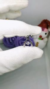 สร้อยคอเงินแท้ S925 กับจี้หงส์ | สร้อยเต้น | สร้อยเพชรเต้น | รวมกล่อง