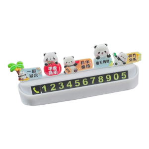 XINGRUI | Cute Temporary Parking Number Plate