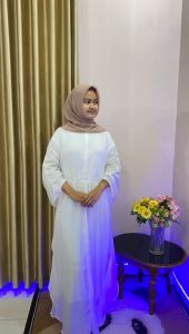 Salma Dress Lebaran Terbaru 2025: Ceruty Babydoll & Kaftan Wanita Simple Elegan