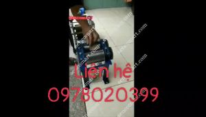 Máy thái bì lợn băng tay  lô thép  khung thép