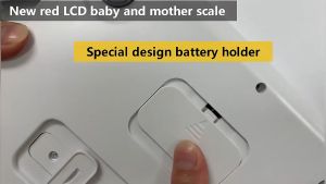 Baby Scale Multi-Function Toddler Scale Baby Scale Digital Pet Scale Infant Scale with Hold Function Blue Backlight Weight and Height Track 10G/100Kg