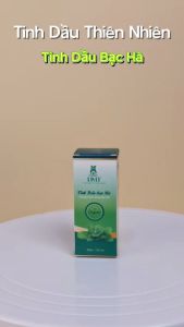 Tinh Dầu Bạc Hà Thiên Nhiên DMT Nguyên Chất Thơm Phòng Đuổi Côn Trùng Đẹp Da - 30ml/50ml/100ml