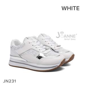 JOANNE Casual Sport Sneakers Shoes Sepatu Wanita #JN231