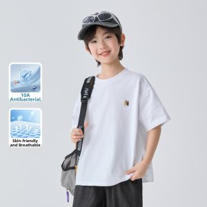 HAIMAJIA | Antibacterial Fashionable Boys Short Sleeve T-Shirt Thin