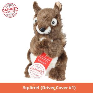 Cartoon Squirrel Design Golf Head Cover