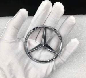 logo mercedes benz 7cm logo biểu tượng nhãn dán huy hiệu thay thế cho mercedes benz 70mm đường kính 7cm