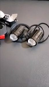 CUCI GUDANG 2pcs laser foglamp d2 superbright high low mini driving lampu tembak laser BONUS SAKLAR Lampu Sorot Motor