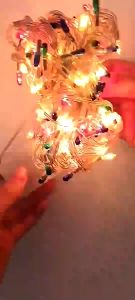 LAMPU LED 100 WARNA L001 LAMPU HIAS DEKORASI NATAL WARNA WARNI LAMPU TUMBLR