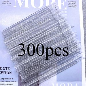100/300/500pcs Micro Brush Crystal Lash Removing Swab Microbrush Mascara Wands Applicator Eyelash Extension Makeup Tools