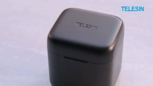 TELESIN Charger Box 3 Slot Baterai GoPro Hero 12/11/10/9 dengan 3 Baterai