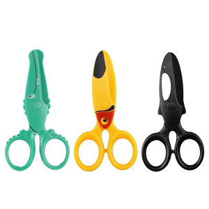 1Pc Children Fine Motor Training Scissor Kids Safety Design Primary School Kindergarten Paper Cutting Tools Art Craft Scissors