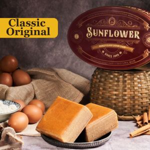 GPR Sunflower Layer Cake 100% Pure Butter (Classic Original) No Preservatives Doorgift Raya & Raya Haji