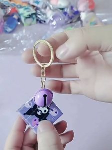 Sanrio Rubiks Cube Keychain Pendant Cartoon Creative Kpop Puzzle for Kids Gift
