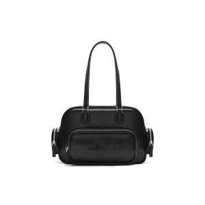 muva | Vintage Multi-Pocket Large Capacity Womens Bowling Shoulder Bag Oil Wax Leather