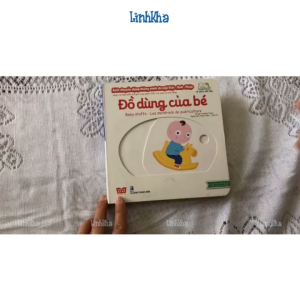Sách tương tác chuyển động thông minh đa ngữ: Đồ dùng của bé – Baby Stuffs – Đinh Tị