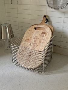 Stackable 304 Stainless Steel Storage Basket