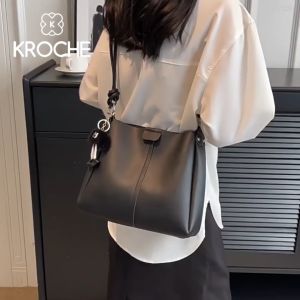 Kroche - [Free Gantungan] Martina Totebag Wanita Hand Bag Wanita Shoulder Bag Wanita Tas Selempang Wanita Import Tas Wanita Terbaru 2025 Tas Wanita Besar + Pouch Wanita