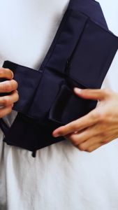 Tas Selempang Pria Cowok Waistbag Slingbag Distro Keren Waterproof