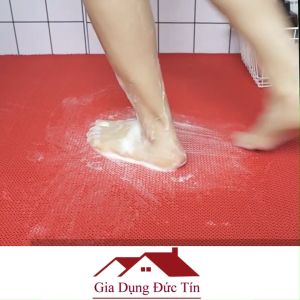 Thảm chống trơn trượt chống nước lót sàn nhà tắm nhà vệ sinh phòng bếp khu vực ẩm ướt 12X10m an toàn sạch sẽ