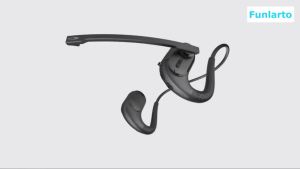 Wireless Headsets Bluetooth 5.3 Earphones Wireless Earpiece Business Headphones with Removable Microphone Open Ear Headphone New