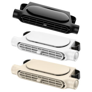 【Original】Vehicle Rear Seat Cooling Fan Rechargeable Portable Car Fan for SUVs RV Trunk Black
